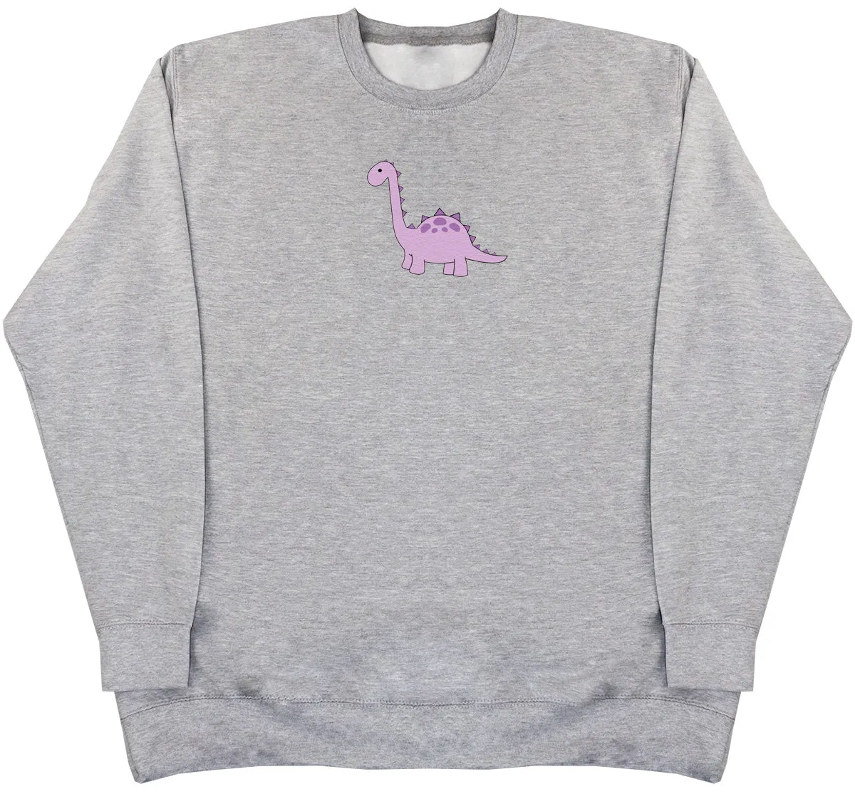 Purple Dino - Kids Oversized Comfy Sweater