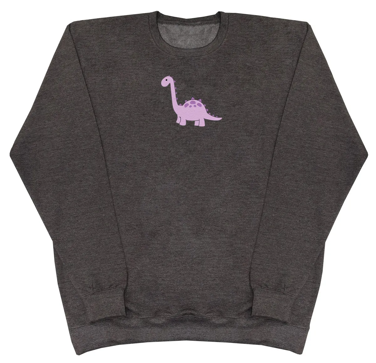 Purple Dino - Kids Oversized Comfy Sweater