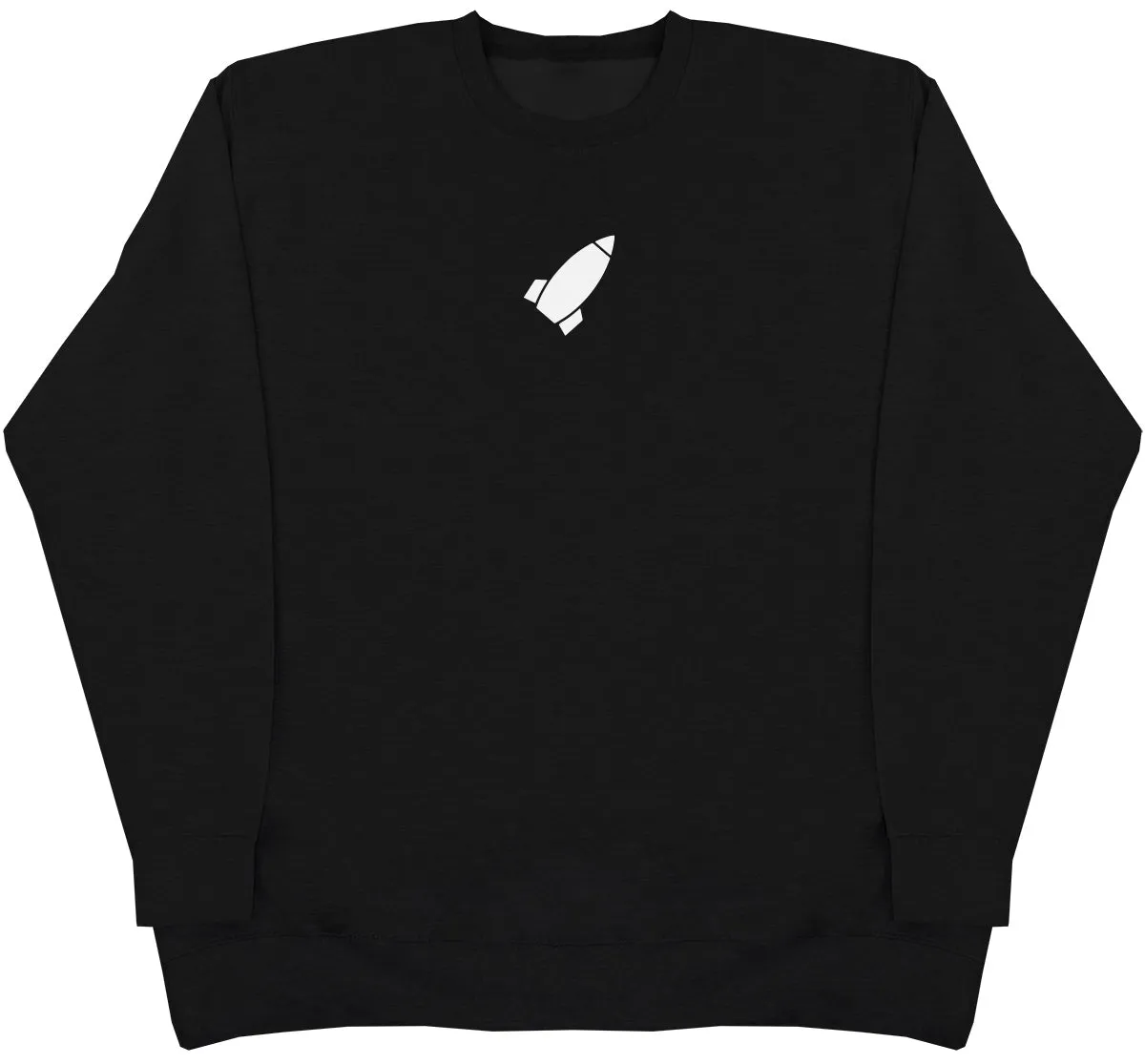 Rocket Ship - Huge Oversized Comfy Original Sweater