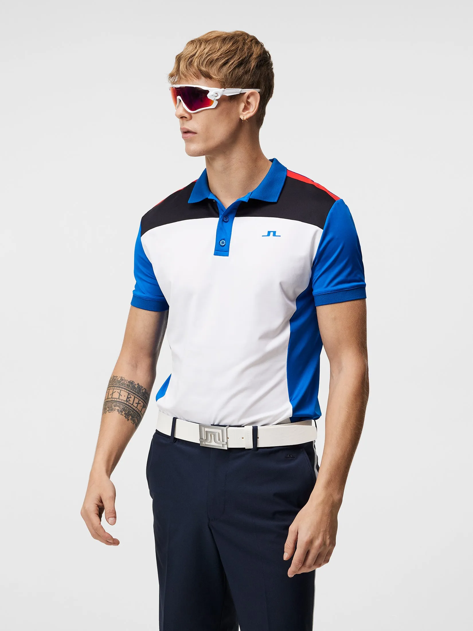 Roy Slim Fit Polo / Lapis Blue