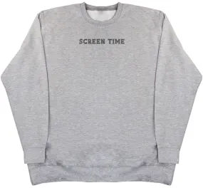 Screen Time - Kids Oversized Comfy Sweater