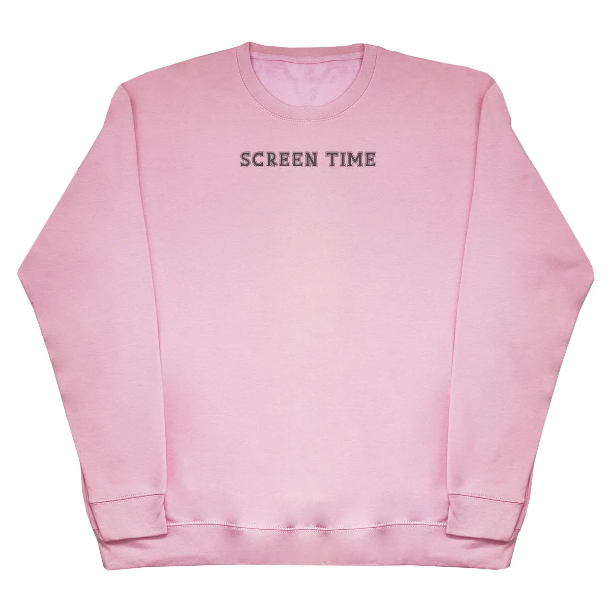 Screen Time - Kids Oversized Comfy Sweater