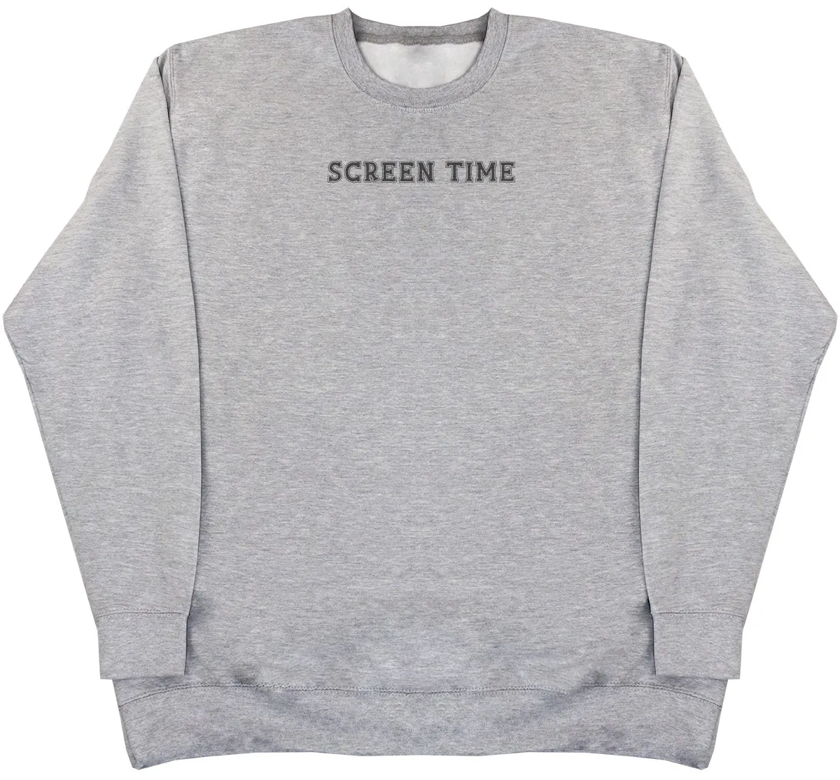 Screen Time - Kids Oversized Comfy Sweater