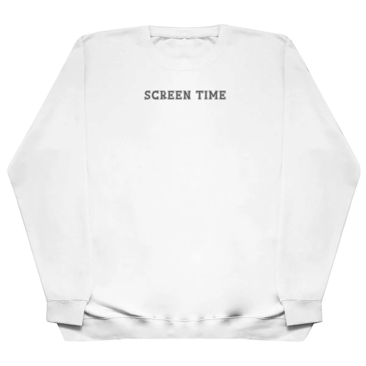 Screen Time - Kids Oversized Comfy Sweater