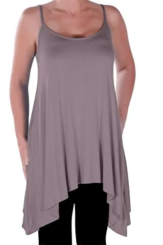 Seattle Plus Size Long Strappy Camisole