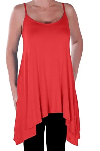 Seattle Plus Size Long Strappy Camisole