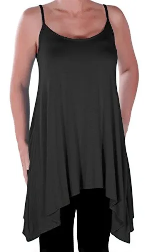 Seattle Plus Size Long Strappy Camisole