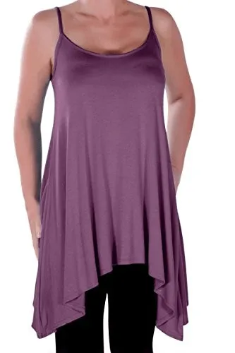 Seattle Plus Size Long Strappy Camisole