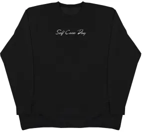 Self Care Day - Huge Oversized Comfy Original Sweater