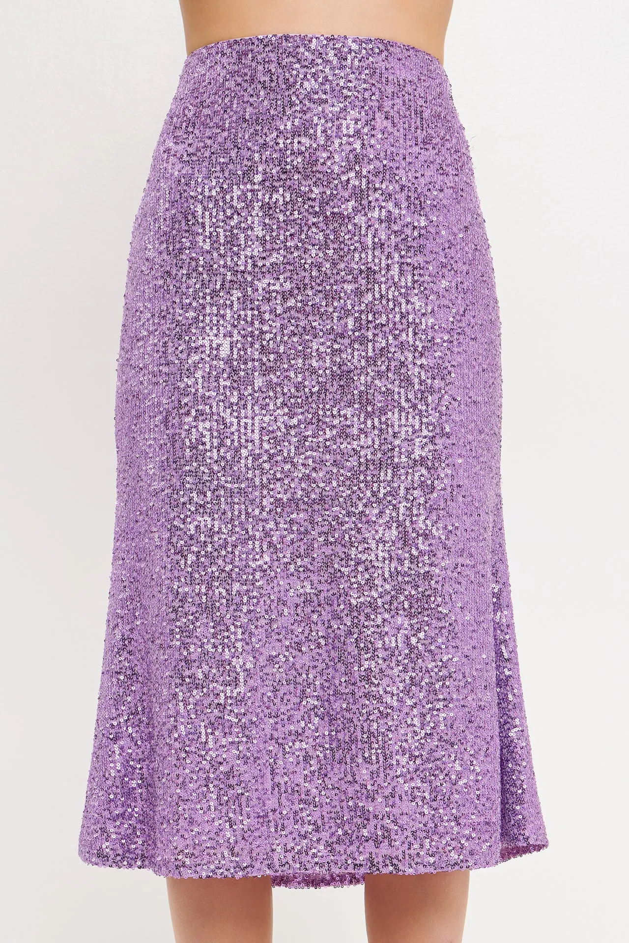 Sequins Midi Skirt