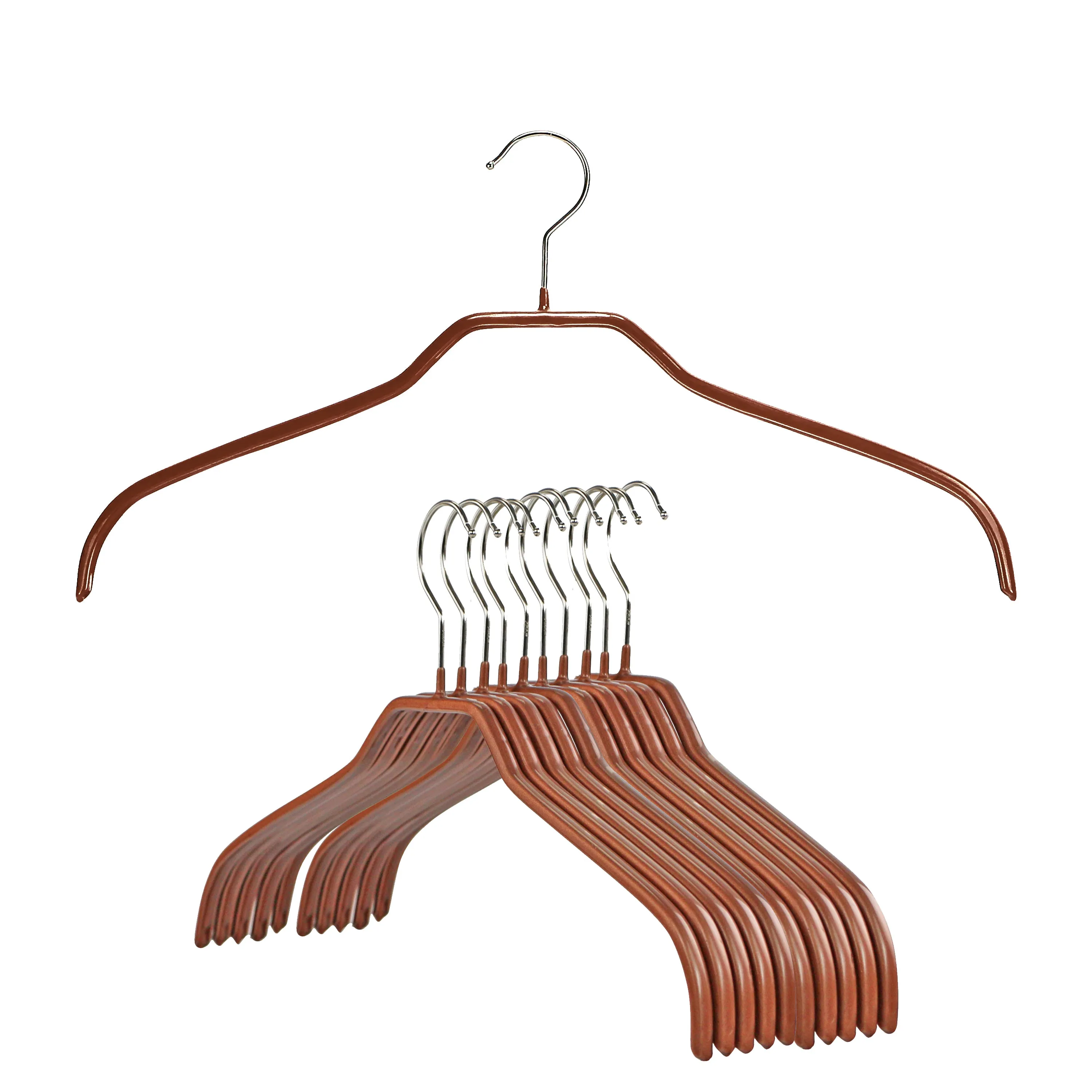 Silhouette Shirt Hanger, 41F, Copper