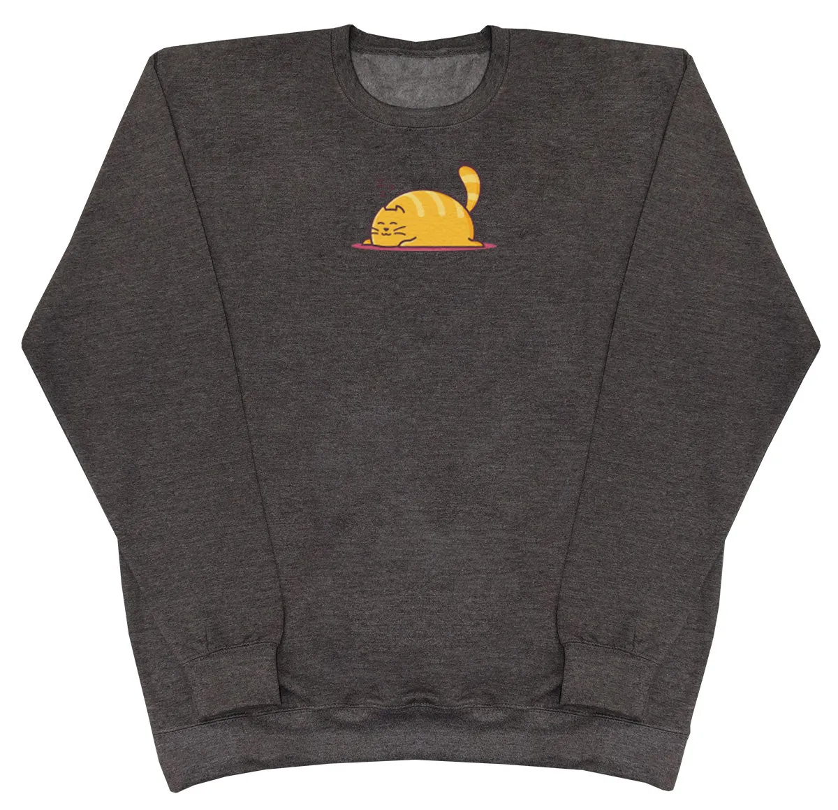 Sleeping Cat - Kids Oversized Comfy Sweater