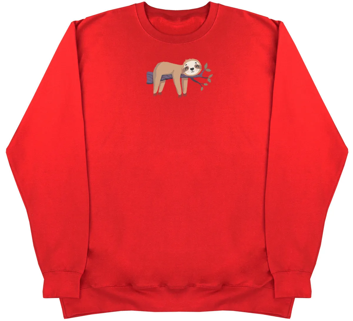 Sleeping Sloth - Kids Oversized Comfy Sweater