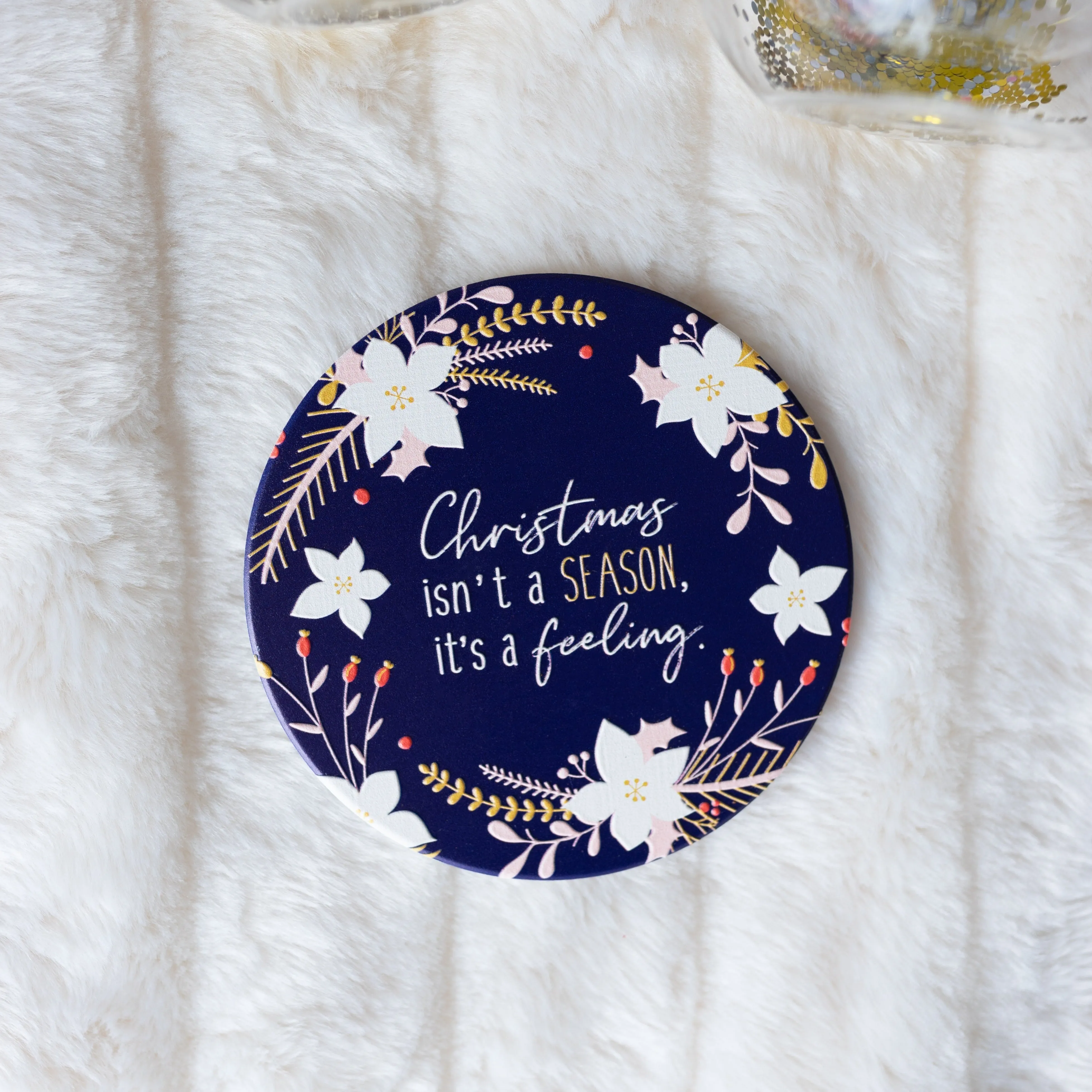 Splosh Christmas Coaster - Feeling