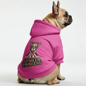 Spoiled Princess - Personalized French Bulldog Hoodies with Funny Quotes – Stylish, Cozy, and Premium 100% Cotton