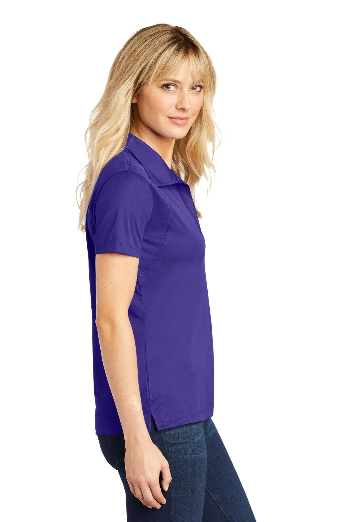 Sport-Tek Ladies Micropique Custom Sport-Wick Polos, Purple