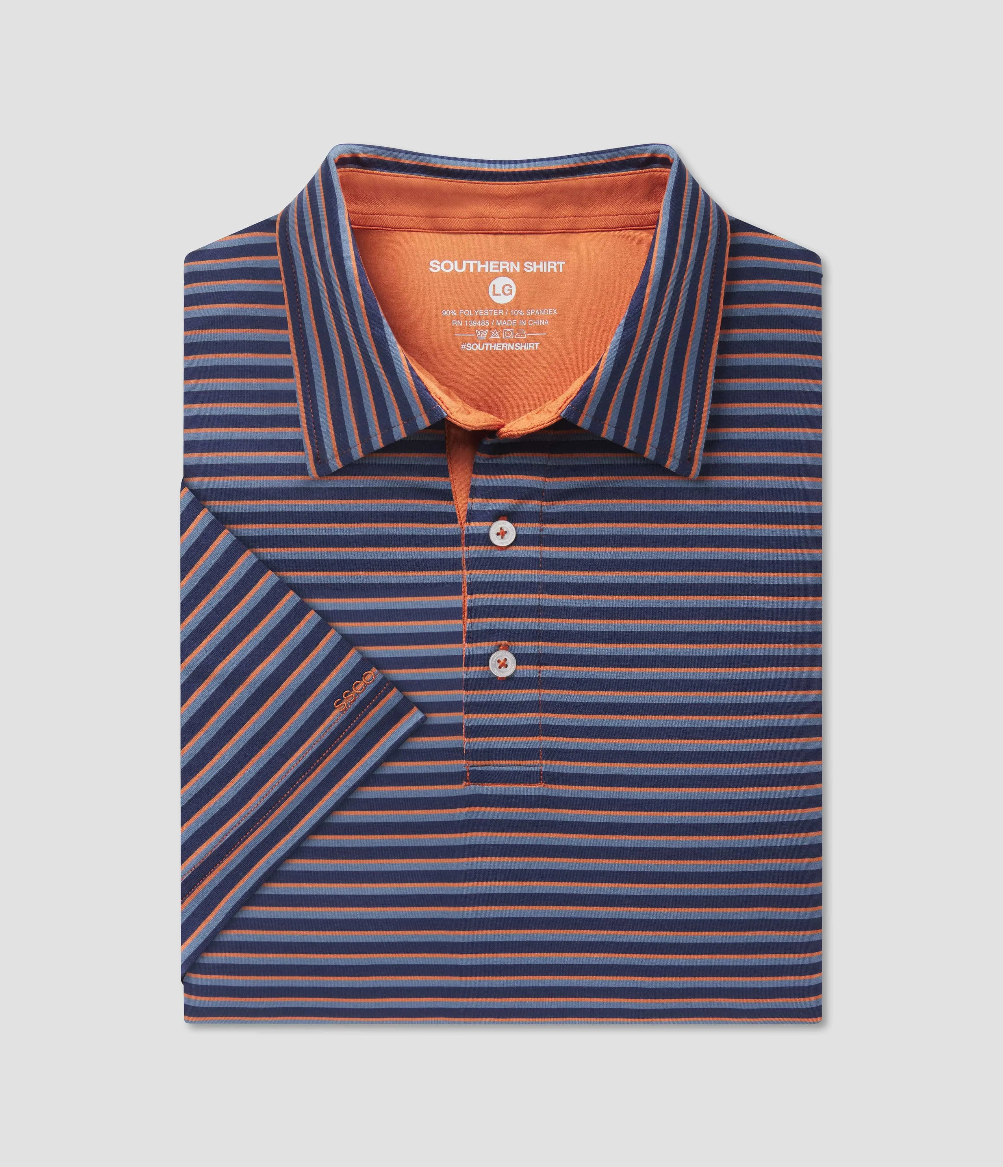 Starting Lineup Stripe Polo - Plainsman