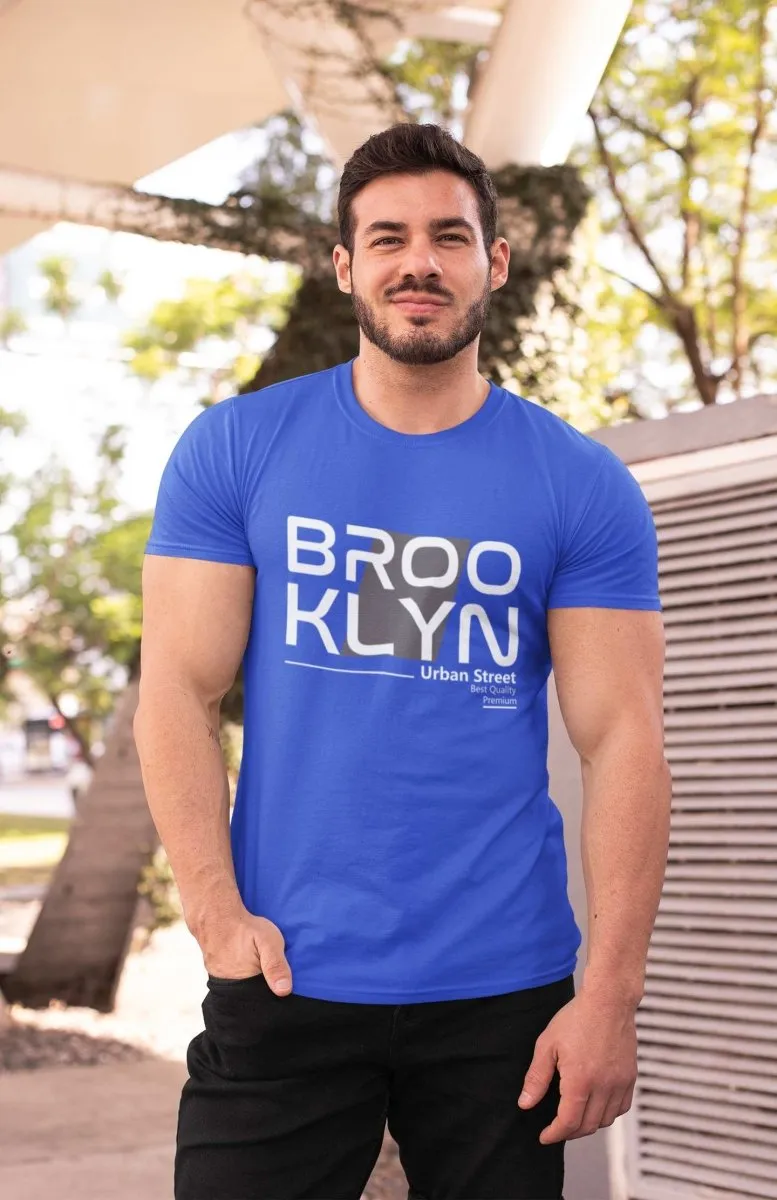 T shirts mens design 'Brooklyn' Design