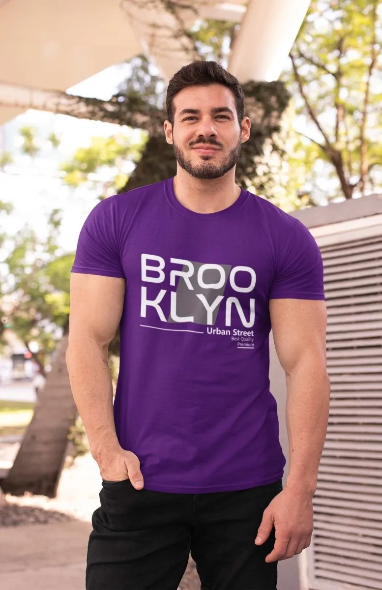 T shirts mens design 'Brooklyn' Design