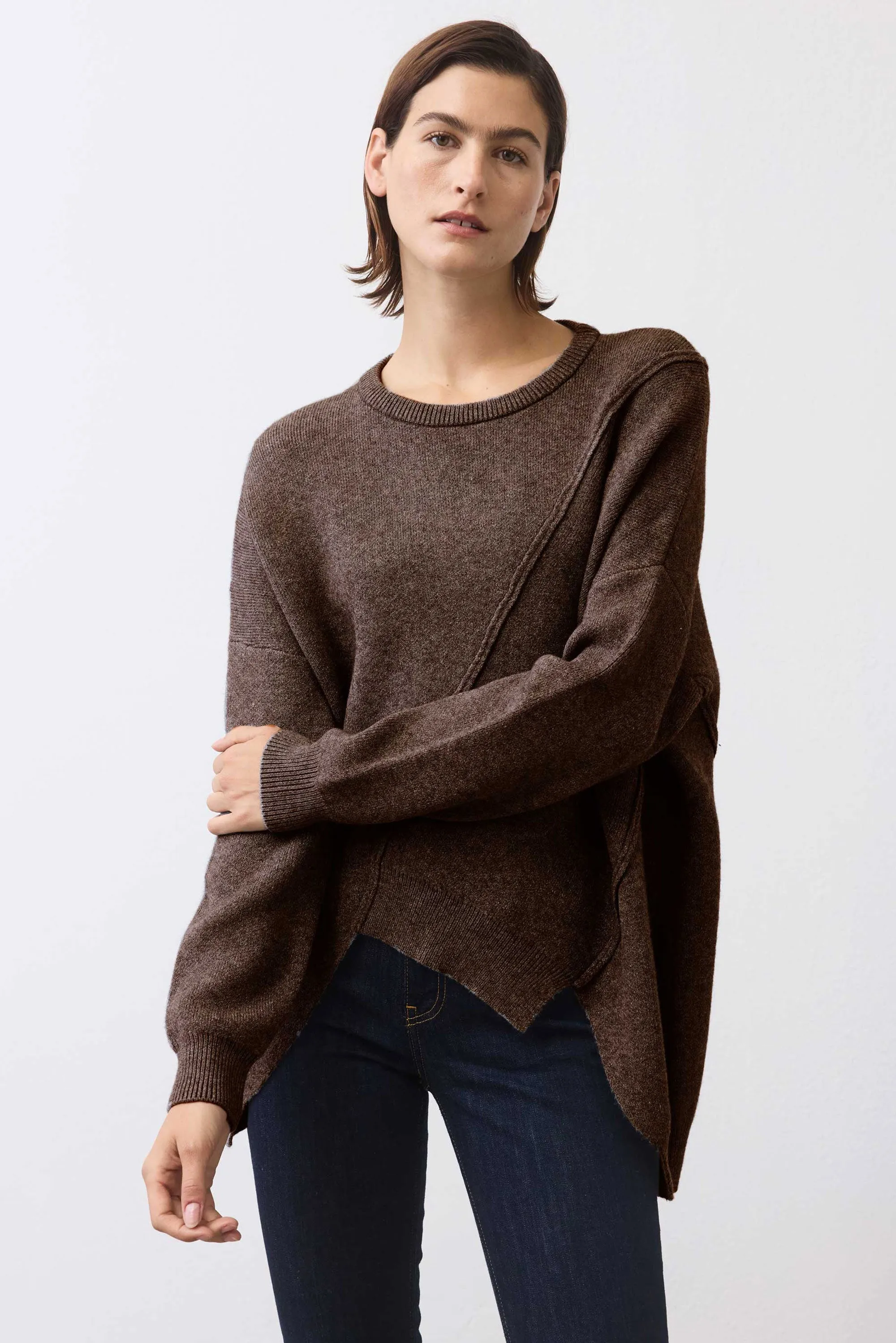 The Asymmetric Pullover Sweater