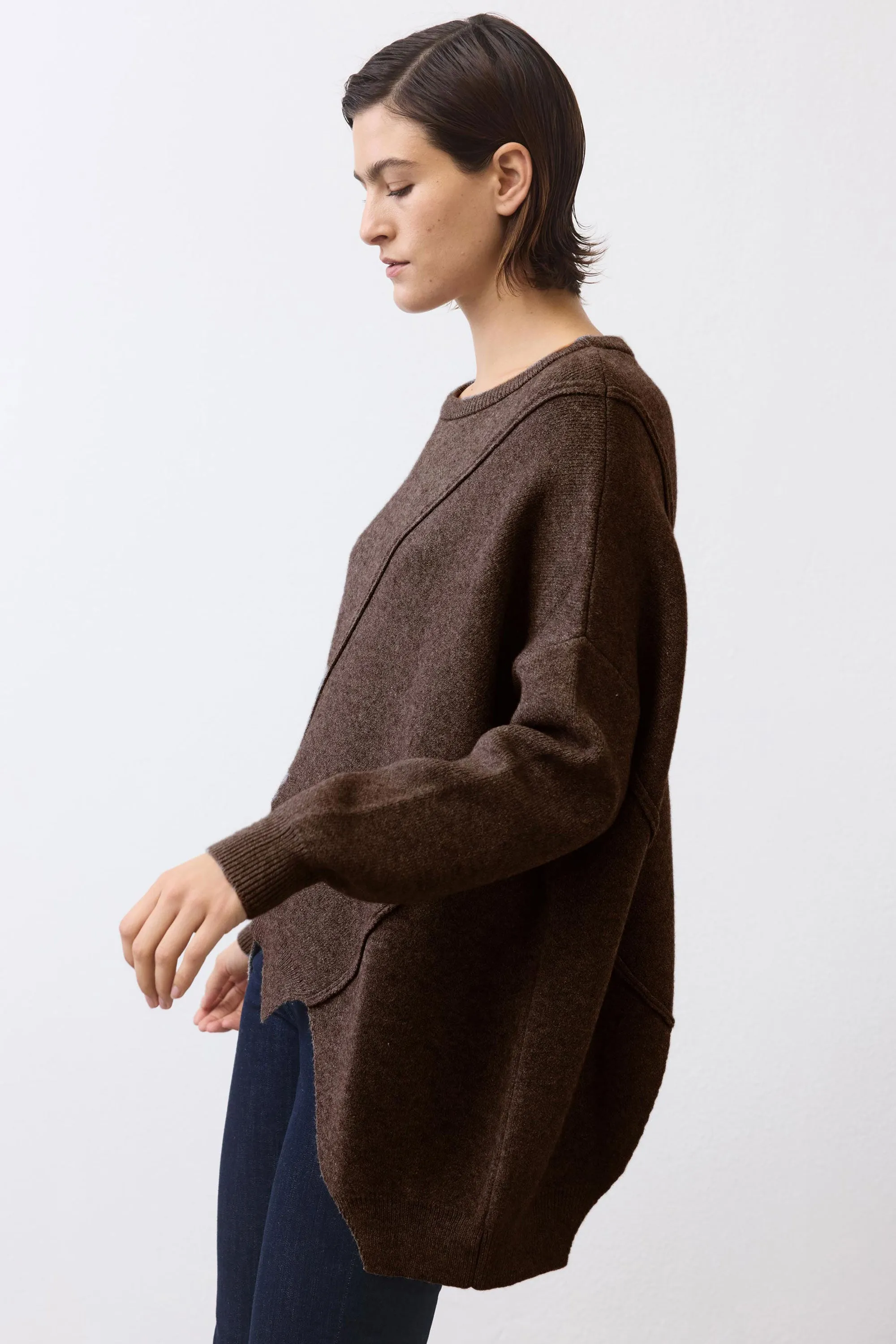 The Asymmetric Pullover Sweater