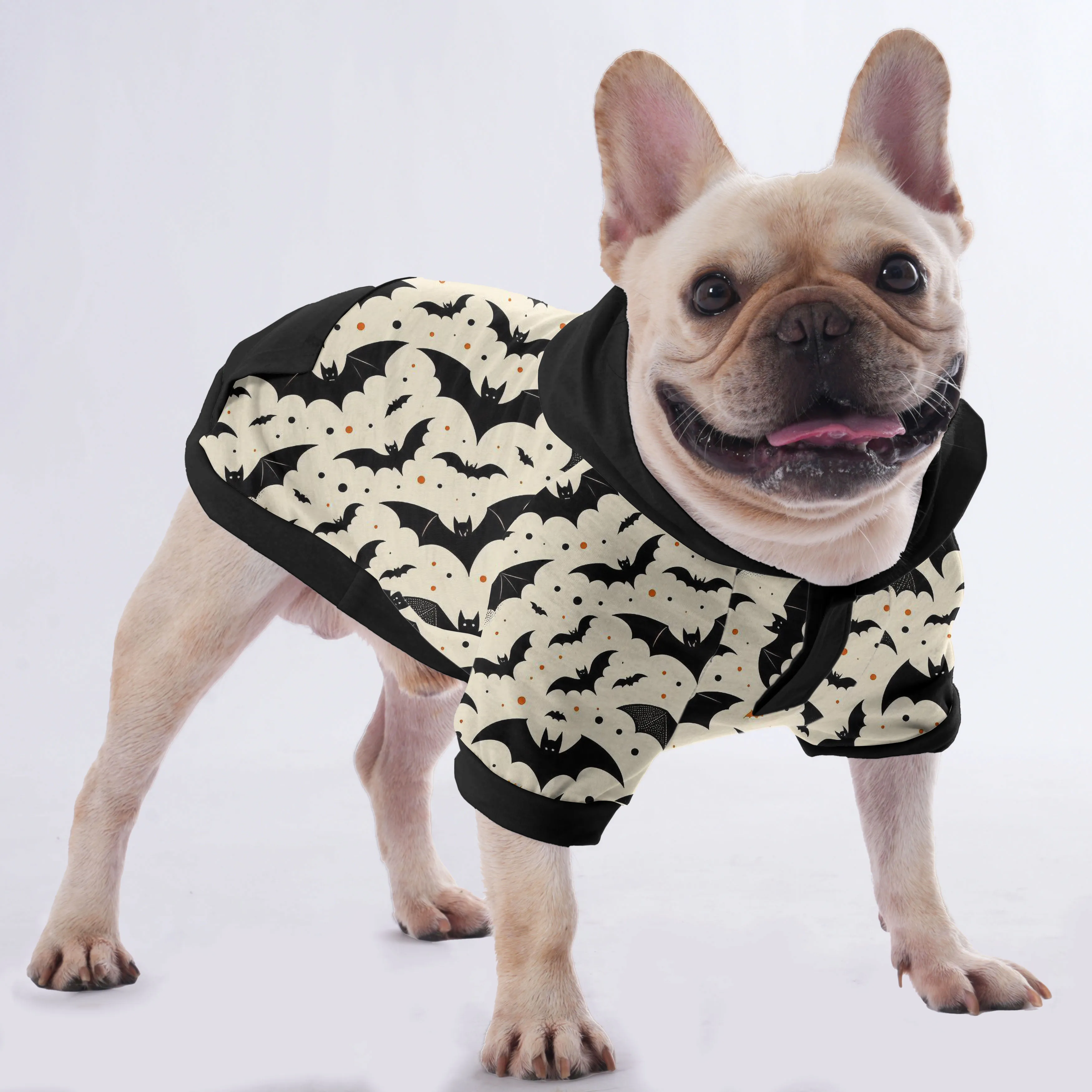 The Bat - Halloween Hoodies for French Bulldog  | Frenchie Shop Original