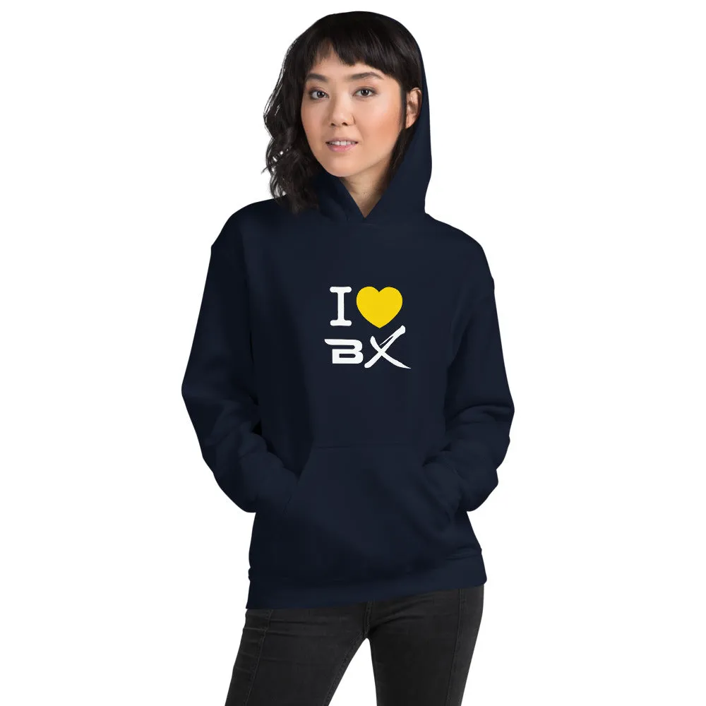 The "I 💛 BX" Hoodie