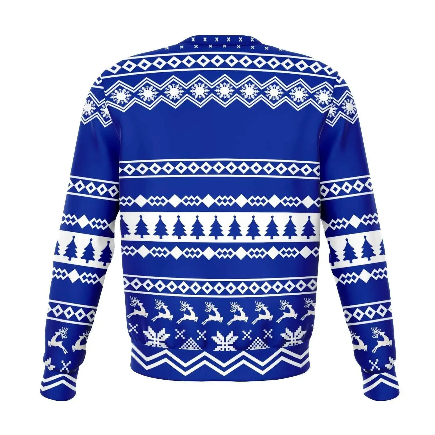 Vintage Fashionable Christmas Men Sweater - Navy