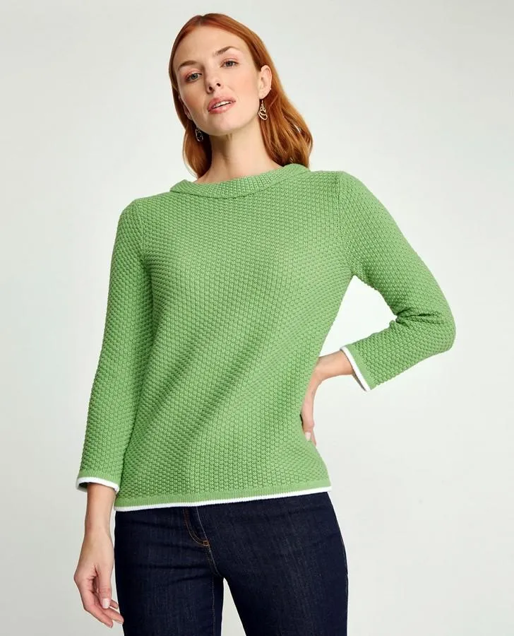 Willow Crew Neck Stitch Sweater