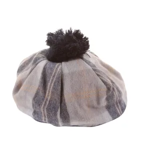 Youths Lambswool Tammy Hat Bannockbane Silver